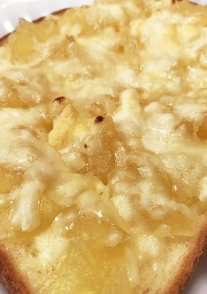 簡単!アップルチーズトースト-レシピのメイン写真