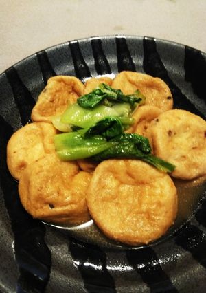 がんもとチンゲンサイの煮浸し-レシピのメイン写真