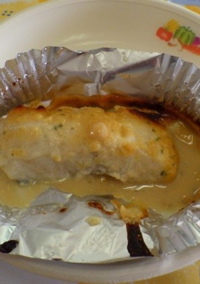 白身魚のみそチーズ焼き　★宇都宮学校給食-レシピのメイン写真