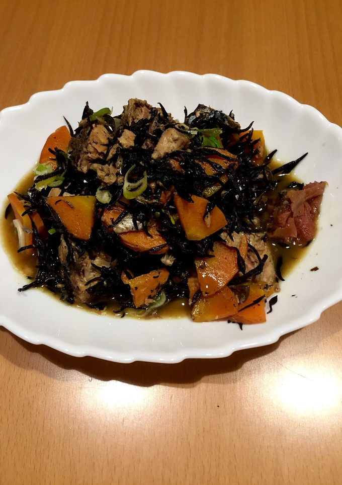 サバ缶とひじきの旨煮-レシピのメイン写真