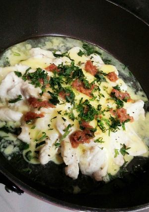 パパッと出来ちゃう胸肉ピザ風-レシピのメイン写真