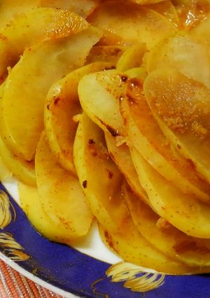 レンジで簡単❀生姜シナモンの焼きりんご❀-レシピのメイン写真
