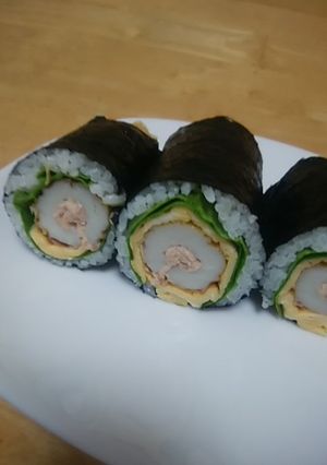 百年ちくわの太巻き　恵方巻-レシピのメイン写真