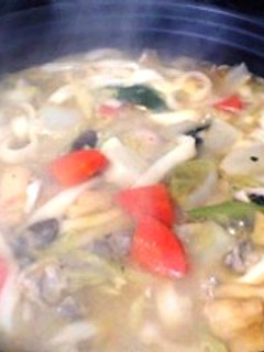 野菜たっぷりあったまる♪ほうとう-レシピのメイン写真