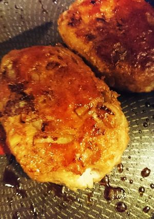 おろしニンニクがいい！ 豚レンコンバーグ-レシピのメイン写真