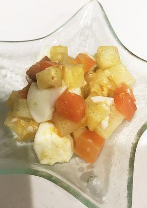全てレンジだけ ホットサラダ-レシピのメイン写真