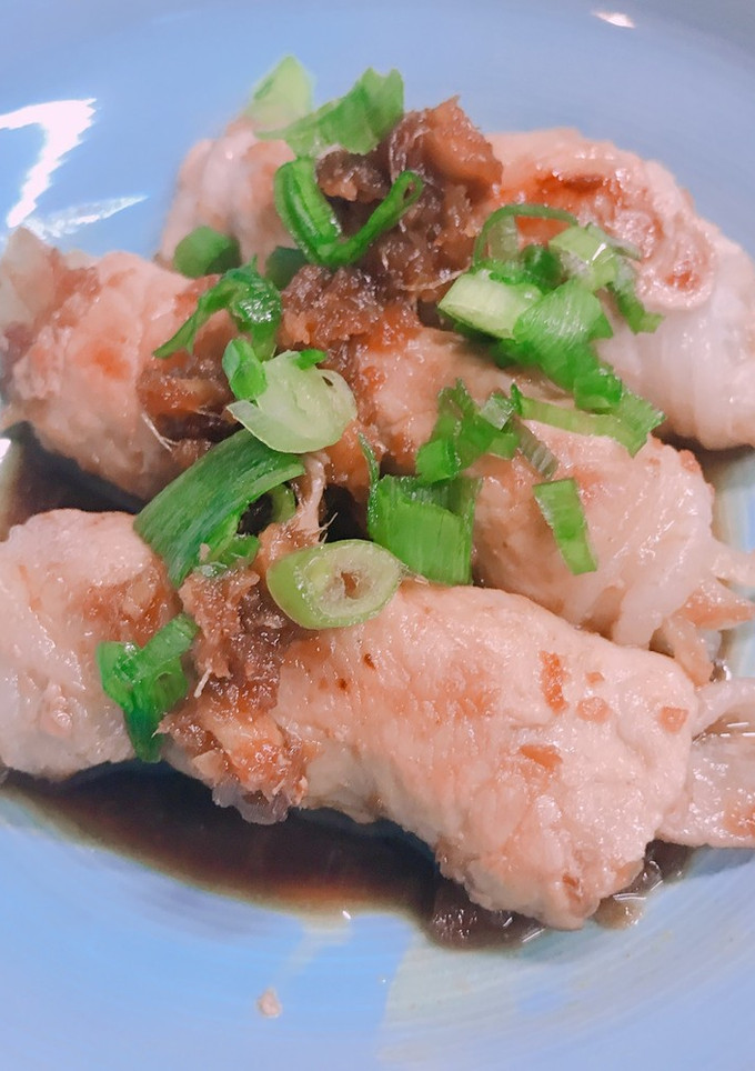 巻き巻き豚の生姜焼き-レシピのメイン写真
