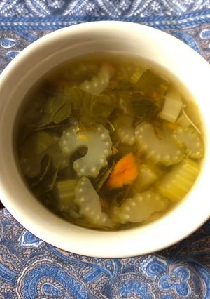 食物繊維たっぷりセロリスープ-レシピのメイン写真