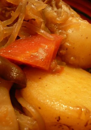 手抜きの簡単”肉じゃが”〜-レシピのメイン写真