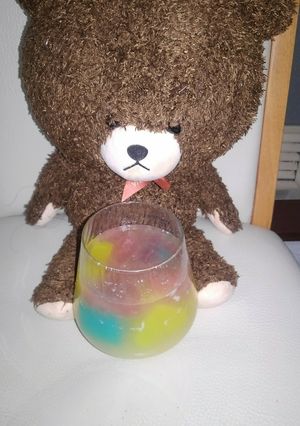 ネーブルのシロップカラフルジュース-レシピのメイン写真