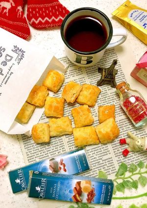 余り生地で♡ミニチョコパイ♪-レシピのメイン写真