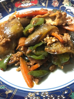 簡単!手作り麻婆茄子♪-レシピのメイン写真