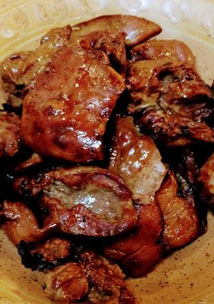 格安 鶏レバー焼き-レシピのメイン写真