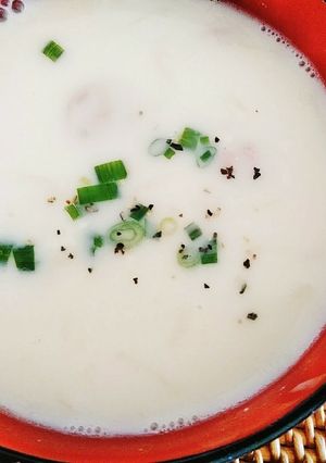 包丁要らず♪切り干し大根の豆乳味噌スープ-レシピのメイン写真