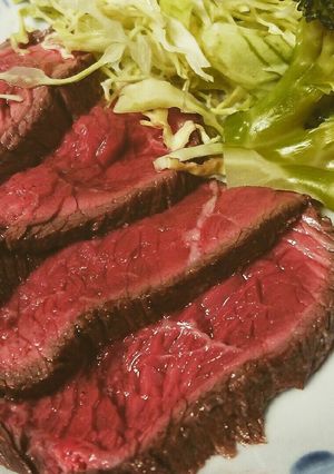 牛モモブロックでローストビーフ-レシピのメイン写真