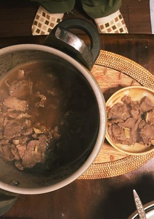 圧力鍋で鹿肉のワイン煮-レシピのメイン写真