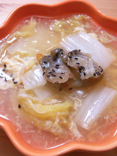帆立と白菜のとろ~り中華スープ-レシピのメイン写真