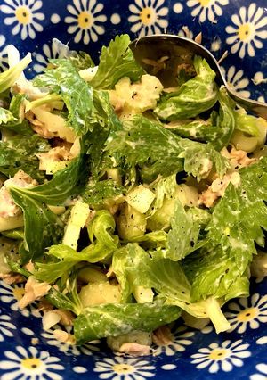 セロリとツナのサラダ-レシピのメイン写真