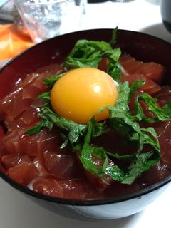 ユッケ風〜マグロ漬け丼-レシピのメイン写真