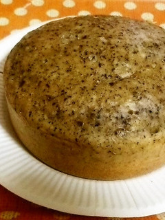 炊飯器で作る「ほうじ茶ケーキ」-レシピのメイン写真