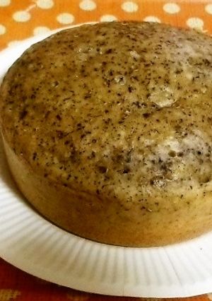 炊飯器で作る「ほうじ茶ケーキ」-レシピのメイン写真
