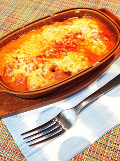 レンチン簡単★ソーセージのトマトチーズ煮-レシピのメイン写真