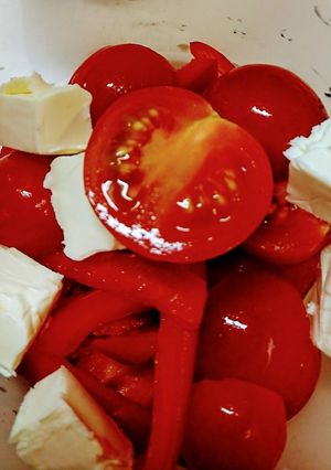 パプリカとトマトのまっかっかサラダ-レシピのメイン写真