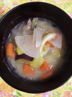 料理初心者の豚汁-レシピのメイン写真