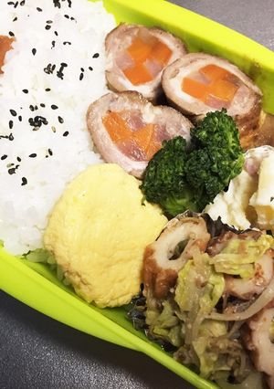 旦那弁当22♥前夜準備で朝楽チン♪w-レシピのメイン写真