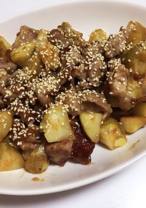 豚じゃが味噌炒め-レシピのメイン写真