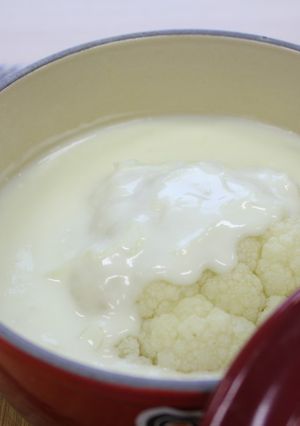 カリフラワーの丸ごとスープ-レシピのメイン写真