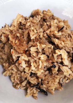 混ぜて炊くだけ！乾物利用で炊き込みご飯-レシピのメイン写真