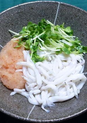 釜揚げ白魚の紅葉おろし和え-レシピのメイン写真