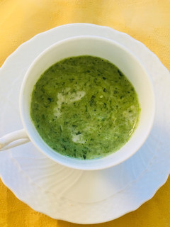 身体ぽかぽか❣️春菊のあっさりポタージュ-レシピのメイン写真