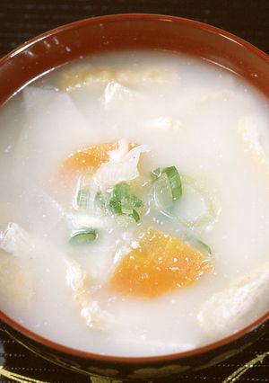 打ち豆汁-レシピのメイン写真
