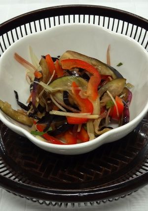 夏野菜の即席漬け ナスバージョン-レシピのメイン写真