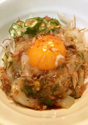 イカとオクラの鰹節和え-レシピのメイン写真