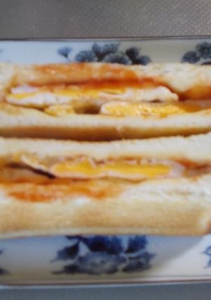 たまごチーズトースト-レシピのメイン写真