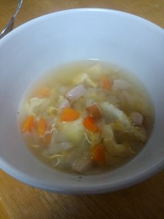 野菜入り卵スープ✌-レシピのメイン写真