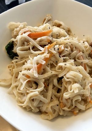 糖質0麺★担々麺風ピーナッツバター麺-レシピのメイン写真