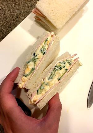 具たっぷり♡華やかなたまごサンド-レシピのメイン写真