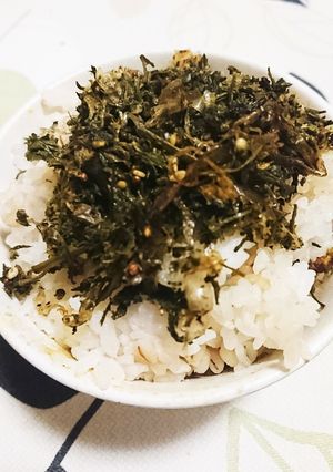 お茶でがらしを使ってふりかけ-レシピのメイン写真