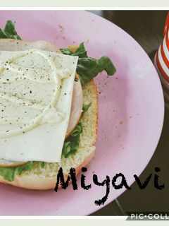 ハム＆レタス＆トマトで！Hltサンド by かとなお 【クックパッド