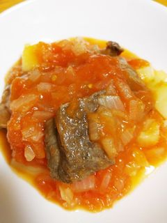 手抜きトマト煮込み-レシピのメイン写真