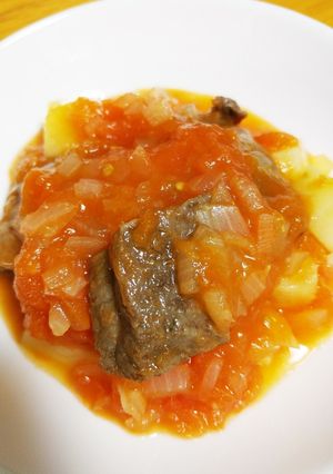 手抜きトマト煮込み-レシピのメイン写真