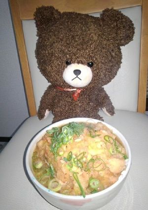 唐揚げのキムチ大根おろし丼！-レシピのメイン写真