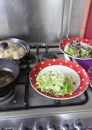 バター醤油+オリーブオイル-レシピのメイン写真
