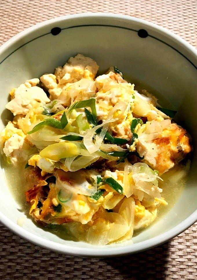 ネギと豆腐の炒め煮-レシピのメイン写真