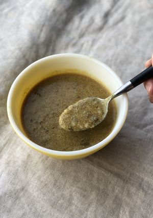 体ぽかぽか。もち麦入り豆乳クリームスープ-レシピのメイン写真
