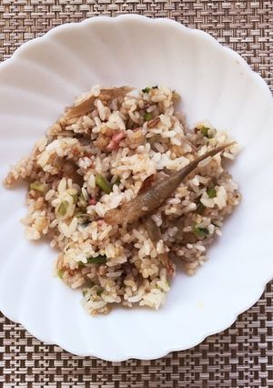 イカ塩辛+常備菜チャーハン-レシピのメイン写真
